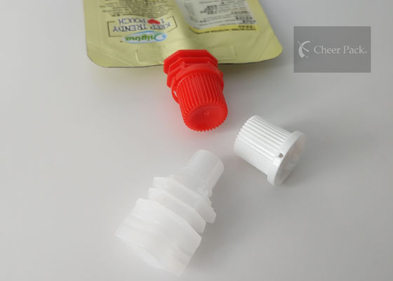 PE Material 8.6mm Flip Spout Cap do pakowania napojów, profesjonalny Dostosowane