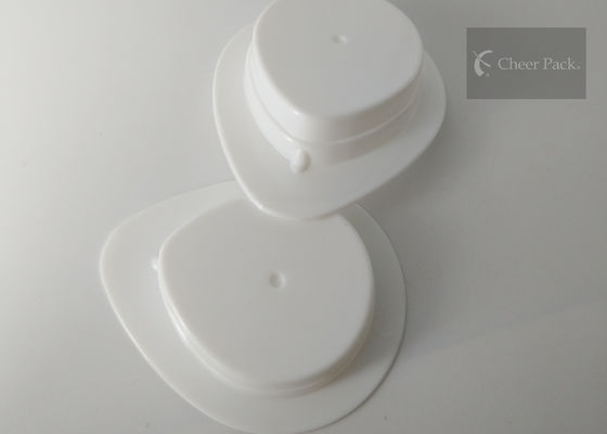 Biały kolor 5 gramowy plastikowy pojemnik na kapsułki do pakowania dżemów