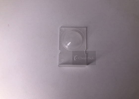 Białe PP Małe plastikowe pojemniki do pakowania kolorowych paznokci, 45 * 30 średnica