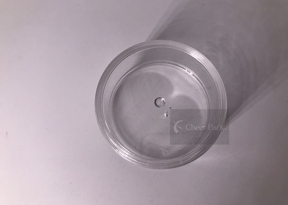 PP / Akrylowe przezroczyste małe plastikowe pojemniki Filiżanki herbaty 20g 30g 50g