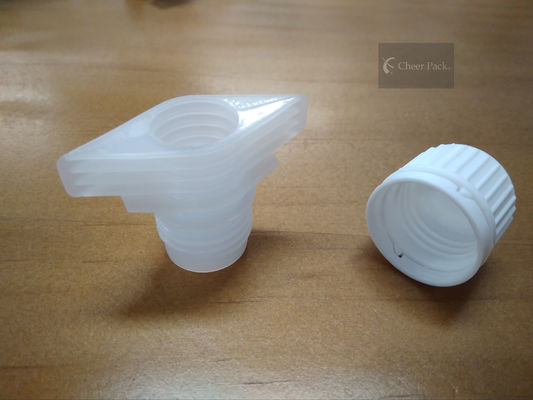 Plastikowa nakrętka do wylewki z zakrętką do opakowań z tworzywa sztucznego w płynie, materiał spożywczy