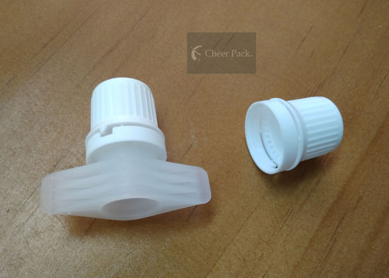 Nakrętka z czystej białej plastikowej nakrętki do pakowania w standardzie OEM ODM Service