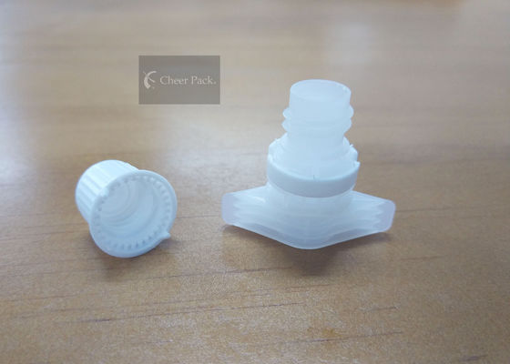 Średnica 9,6 mm Białe wylewki czapki do pakowania w woreczki niemowlęce