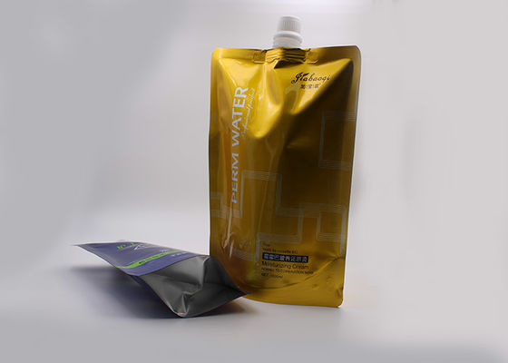 Wyczyść plastikowe wylewki Doy Pack Liquid Spout Bags PET / VMPET / PE OEM Printed