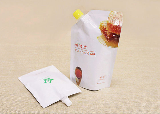 Food Spade płynne torby wylewowe, wysoka bariera Stand Up Pouch Doypack z wylewką do pakowania ketchupu