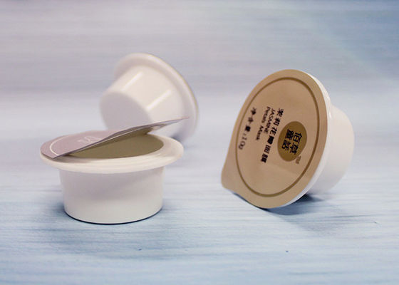 SGS Małe plastikowe pojemniki opakowaniowe do maski z gliny bąbelkowej z nadrukowanym płaszczem uszczelniającym