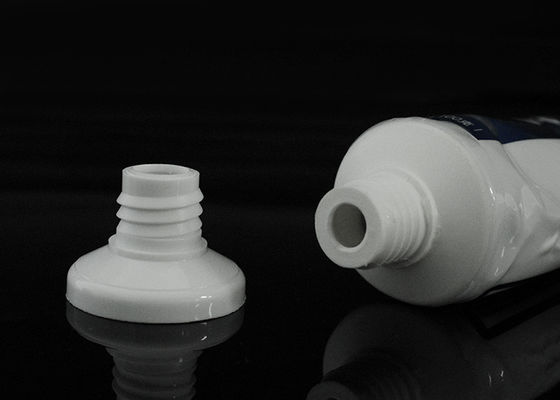 Głowica z plastikowej rurki PE w kształcie okrągłego dna zamknięta dla tubki z pastą do zębów