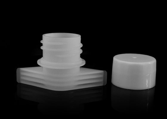 Dostosowane plastikowe nasadki dozujące 22 mm do woreczków żelowych / kremowych / płynnych