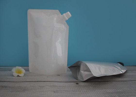 Niestandardowe laminowane stojące torebki na żywność dla niemowląt / torebki na napoje wielokrotnego użytku z ziplockkiem