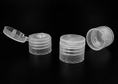 Przezroczyste plastikowe kapsle z pokrywką Odporność na korozję / dezynfekcja rąk Nakrętka do butelki