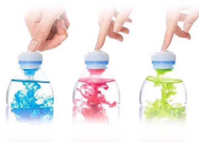Transparent Creative Press Type Plastikowe kapsle do pakowania napojów w proszku