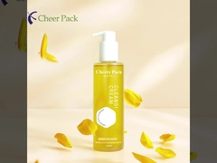 Olej eteryczny dla ciała butelka 150 ml 210 ml jasny szampon z tworzyw sztucznych kremu do włosów pompa oleju