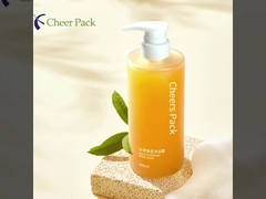 Luxury Fashion 400 ml Owalna butelka PET do oleju do usuwania makijażu