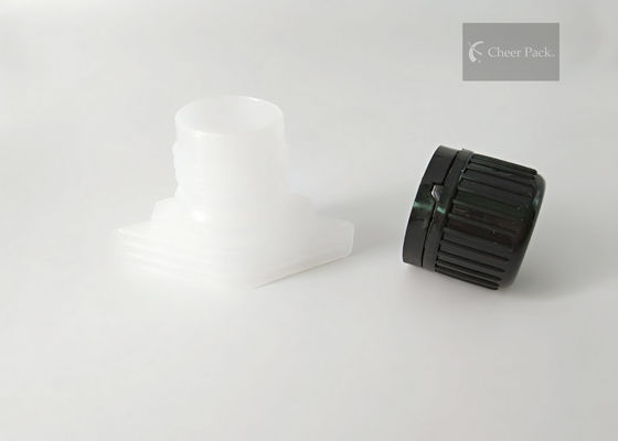 Czarny / biały Twist Top Cap dla plastikowego worka do prania, rozmiar dostosowany
