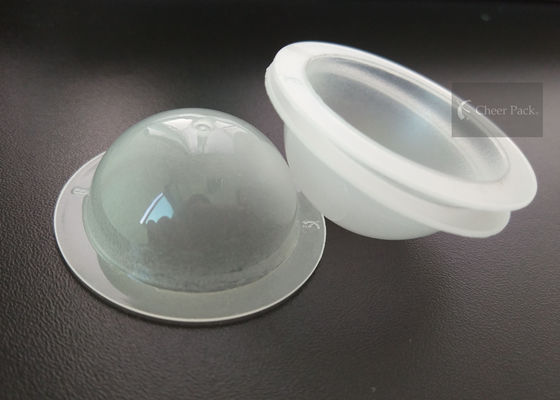 Transparentny peeling kolorowy Mini Capsule Pack PP Material Round Round