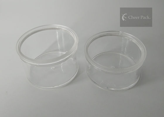 Bezpieczeństwo Małe okrągłe plastikowe pojemniki z folią uszczelniającą, grubość 1,6 Mm