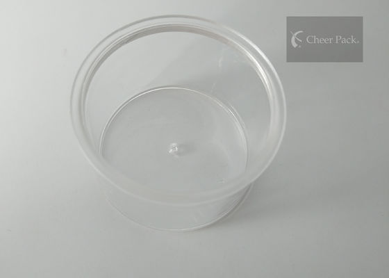 Bezpieczeństwo Małe okrągłe plastikowe pojemniki z folią uszczelniającą, grubość 1,6 Mm