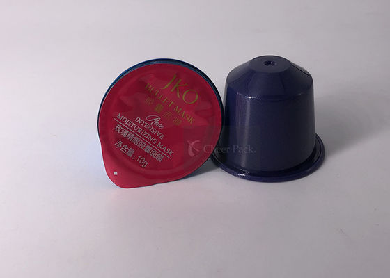 Food Grade Plastic 8 Gram Kapsułki rozpuszczalne w kawie do chińskiej herbaty, kolor niebieski
