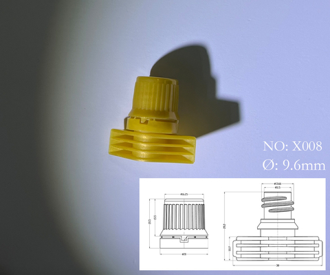 Materiał PE do przypraw, esencji z kurczaka, maski do twarzy Kosmetyki 9,6 mm średnica wewnętrzna Plastic Spout Cap Producent