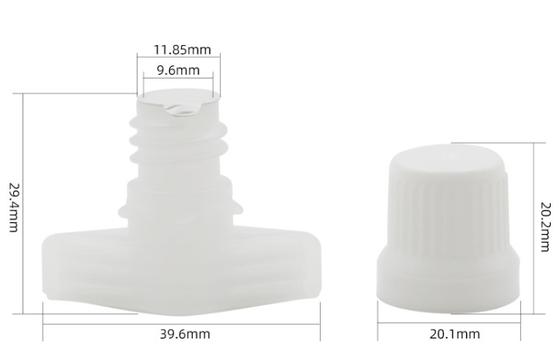 9.6mm plastikowe czapki z folii aluminiowej z detergentem do prania