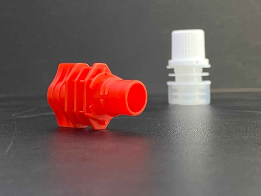 8.6mm Plastic Spout Caps stosowane na opakowaniach worek mleka sojowego