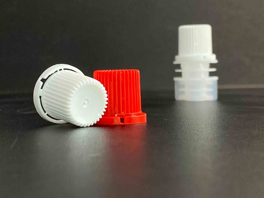 8.6mm Plastic Spout Caps stosowane na opakowaniach worek mleka sojowego