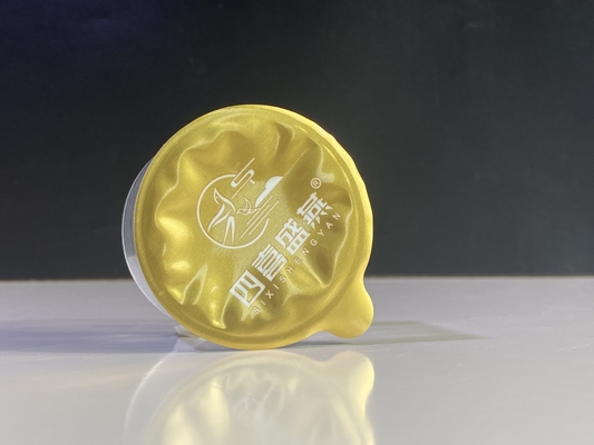 Aluminiowa folia pokrywa cieplna pieczęć kompozytowa pokrywa dla PS kubek słoik butelka