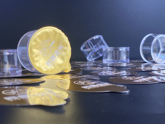 Aluminiowa folia pokrywa cieplna pieczęć kompozytowa pokrywa dla PS kubek słoik butelka
