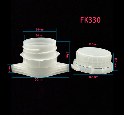 33mm Plastic Spout Caps używane na opakowaniach stand-up pouch do pakowania żywności i kosmetyków