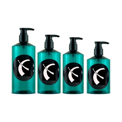 Sprzedaż hurtowa 300 ml/330 ml/400 ml/500 ml Losowanie dla zwierząt domowych butelka prasowa kosmetyki Szampon butelka żelu prysznicowego