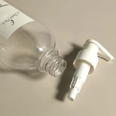 Luksusowe butelki z plastiku PET 300 ml Białe Przejrzyste Czarne do szamponu Kondycjonera Losowanie do oczyszczania twarzy Opakowanie