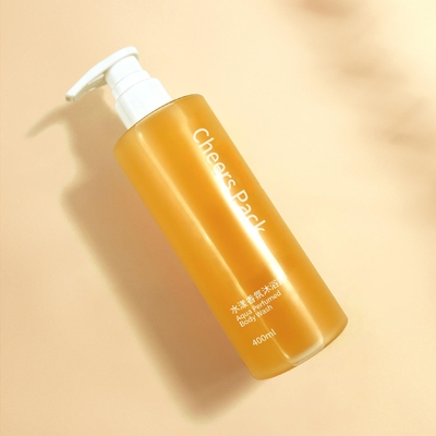 Luxury Fashion 400 ml Owalna butelka PET do oleju do usuwania makijażu