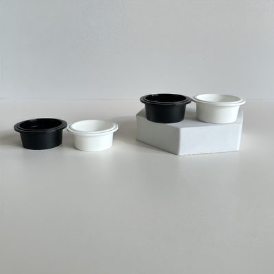 Kubeczki z tworzywa PP 20ml z pokrywkami do kremu kosmetycznego i balsamu, średnica 54mm