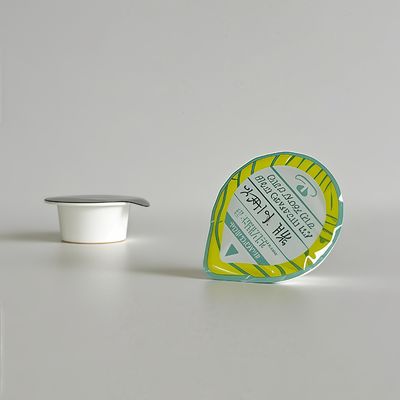 10ml Niestandardowe logo Kubki z tworzywa PP do kremów kosmetycznych z aluminiową pokrywką