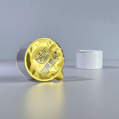 40 ml PP PS plastikowy kubek z pokrywą z folii aluminiowej do opakowań spożywczych