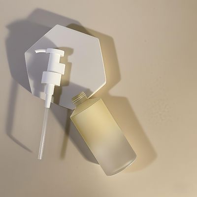 Butelka z pompką do balsamu o pojemności 300ml-500ml PET w kształcie cylindra do pakowania kosmetyków z możliwością nadruku logo