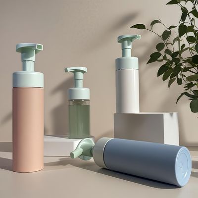 100 ml 120 ml 160 ml plastikowa butelka kosmetyczna PET butelka do szamponu, balsam do mycia ciała z pompą prasową i kolorem na zamówienie