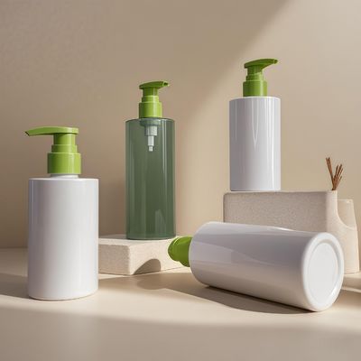 Butelka kosmetyczna z pompką PET 200ml-280ml z uszczelnieniem pompy naciskowej do pakowania balsamu, serum i żelu pod prysznic