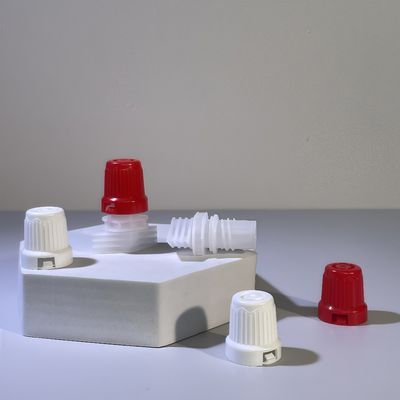 Przenośny i wytrzymały 12 mm PE plastikowy zakręt śrubowy Food Grade Safe Rim dla szamponu dla elastycznych opakowań