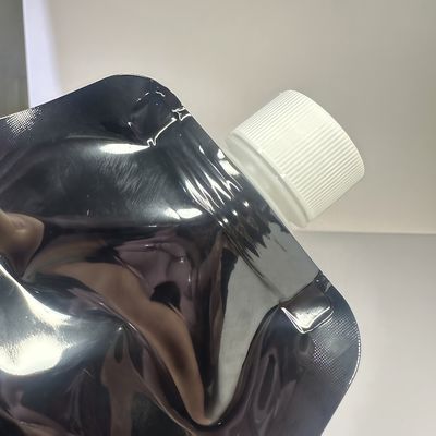 22mm PE plastikowy, spożywczy, przenośny i trwały zakręcany ustnik do pakowania piwa z folią, przenośne woreczki z ustnikiem