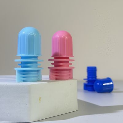 12mm Plastikowa Głowica Pocisku PE Spożywcza Przenośna Zakrętka z Wylewką do Szamponu Kosmetyków Opakowania Zakrętka Śrubowa do Torebek z Wylewką