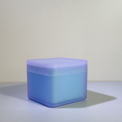 100 sztuk wacików do pielęgnacji skóry w opakowaniach zbiorczych z plastikowymi słoikami ze zdejmowaną wkładką PP, klasy spożywczej dla marek kosmetycznych/OEM