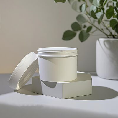 Pojemnik na kosmetyki z wkładką bawełnianą, 70 sztuk, plastik PP klasy spożywczej, z pęsetą, matowa powierzchnia, plastikowy pojemnik