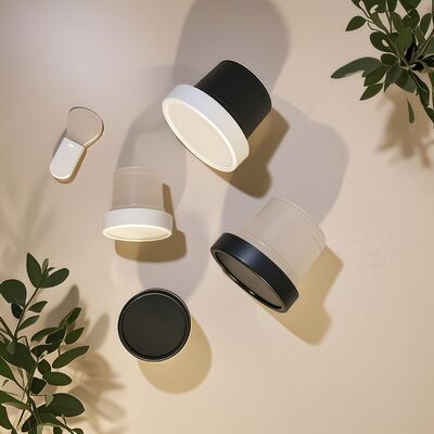 Żywność 50-120 ml Plastic PP Jar Pet Base Material for Cosmetic Cream Body Lotion Snack Candy Cookie Jelly Milk Storage