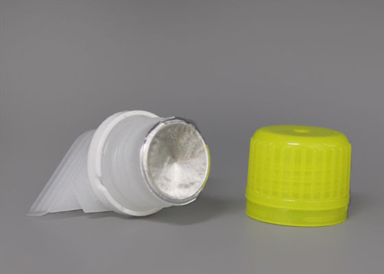 Szczelne wlewki plastikowe z tworzywa sztucznego, odporne na wlewki, z wylewaną czapką z uszczelką do płynnych torebek