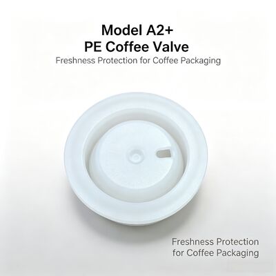 Model A2+ PE Zawór do kawy Jednostronnego zaworu wentylacyjnego do torebki do kawy Elastyczne opakowania