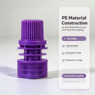 8.6mm Wewnętrzna dia PE Plastic Screw Cap Przenośne i trwałe pokrywki do kieszeni