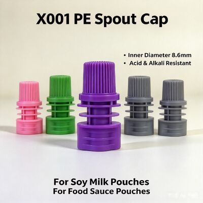 8.6mm Wewnętrzna dia PE Plastic Screw Cap Przenośne i trwałe pokrywki do kieszeni
