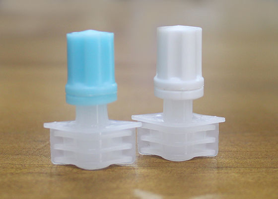 Little Fluidway 5mm plastikowe wylewki z kolorową pokrywką do laminowanej torby