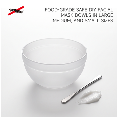 C36 Food-Grade PP Mask Mixing Bowl 185ml ∙ Beauty Salon Use ∙ Idealny do mieszania proszku maski i pasty kosmetycznej do salonu piękności i domowej pielęgnacji skóry.